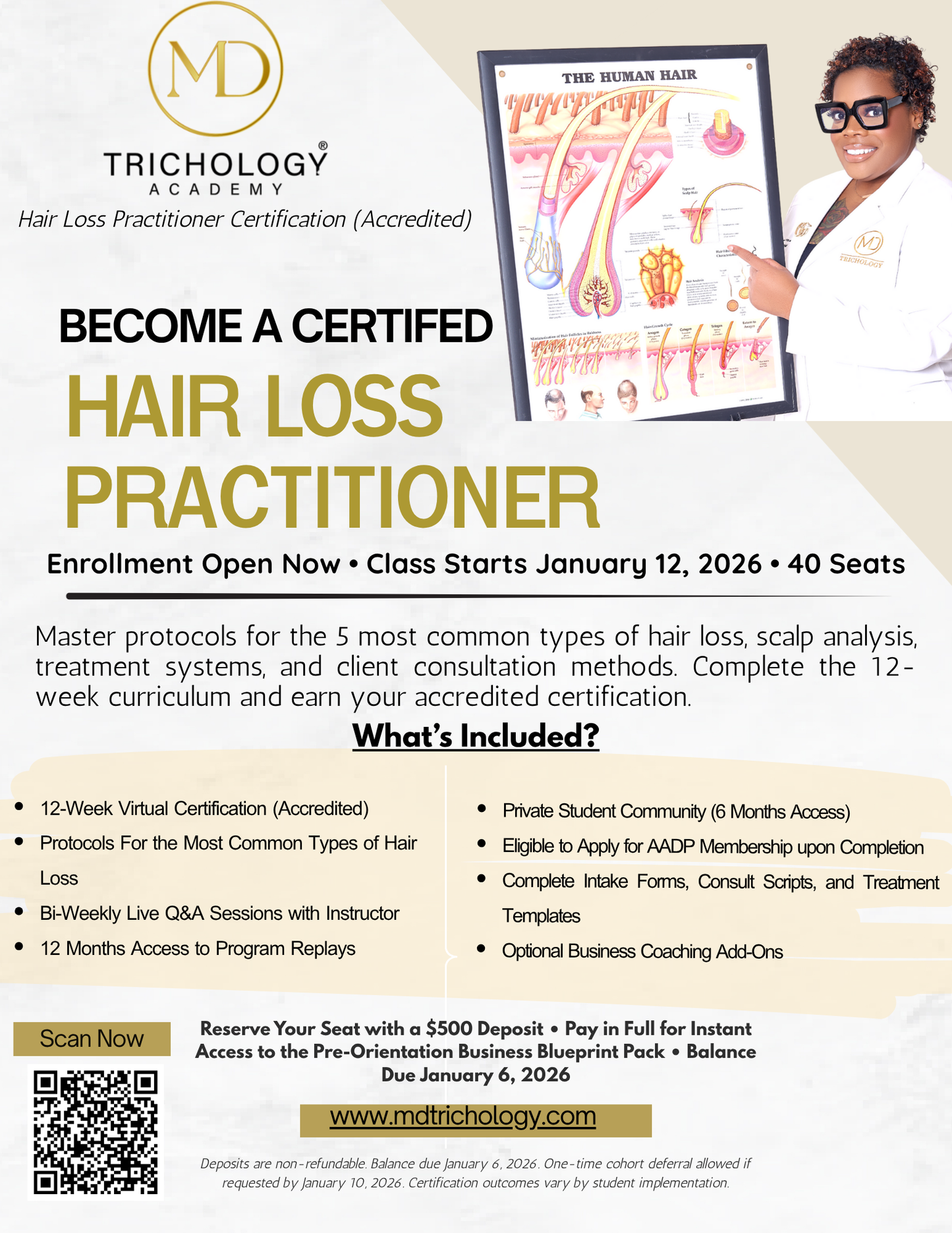 Hair Loss Practitioner Program — Jan 2026 Cohort