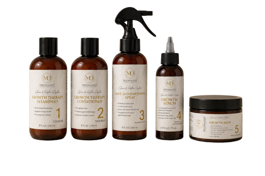 MD Trichology Grow & Restore Full System Kit (5 Steps)