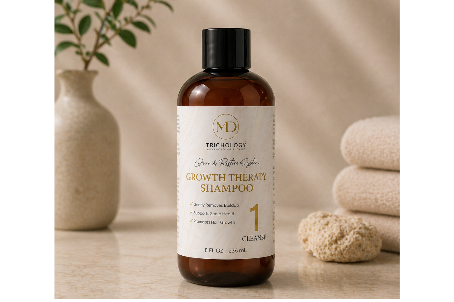 MD Trichology Grow & Restore Shampoo (Step 1 of 5)